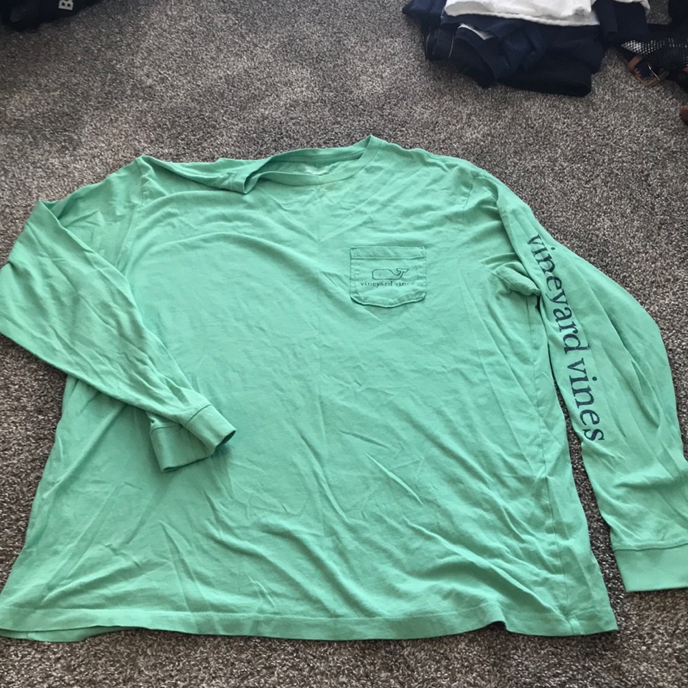 long sleeve vineyard vines shirt